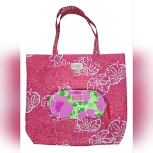 Lilly Pulitzer x Estee Lauder Tote Bag Set